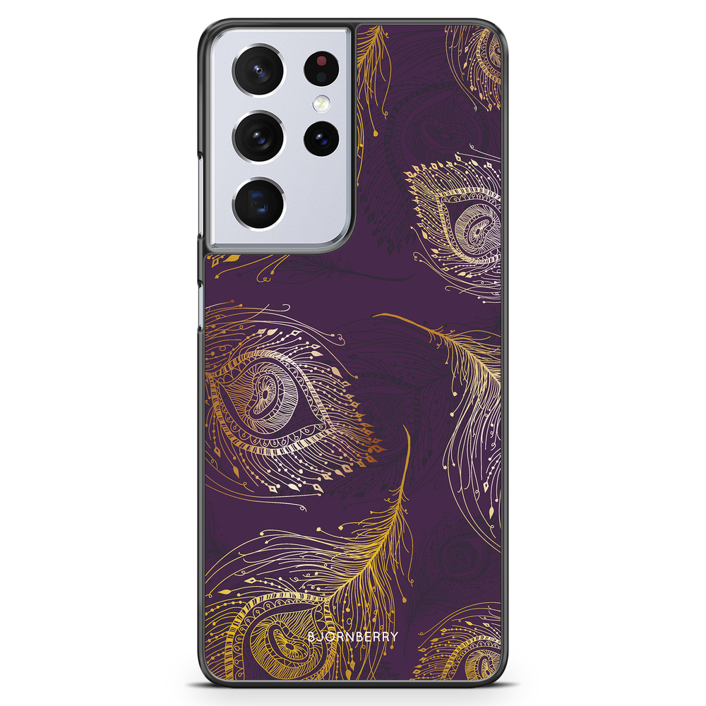 Samsung Galaxy S21 Ultra Case - Peacock Feathers