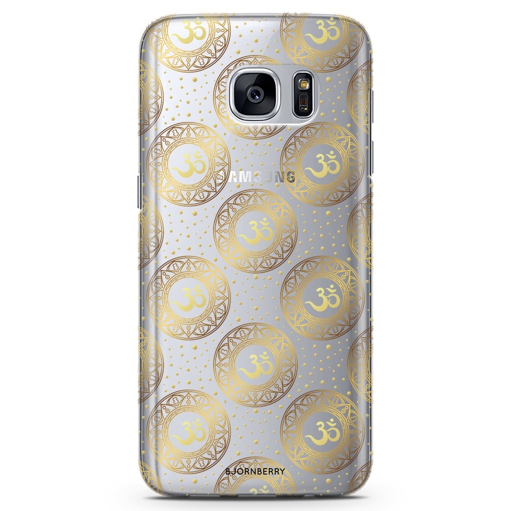 Samsung Galaxy S7 Edge TPU Case - Om Pattern