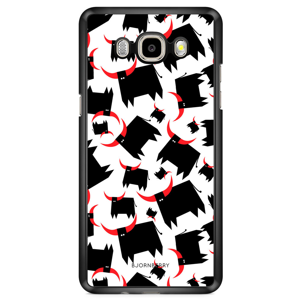 Samsung Galaxy J7 (2016) Case - Bull Red Horns