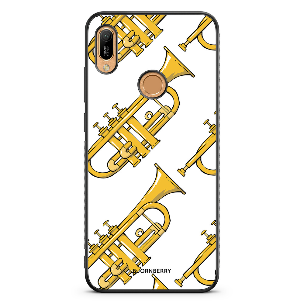 Huawei Y6 2019 Case - Trumpet Pattern