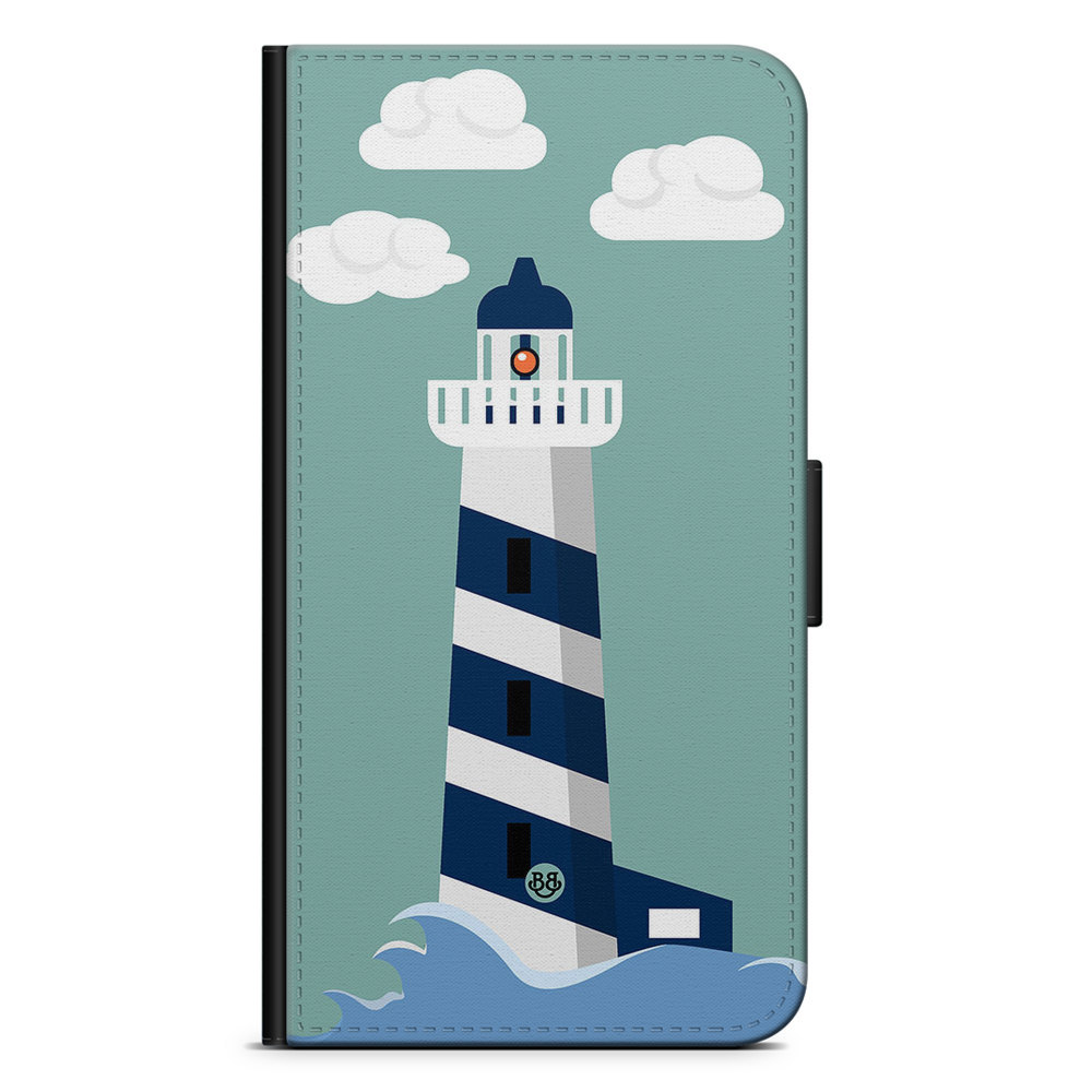 Motorola Moto E40 Wallet Case - Lighthouse