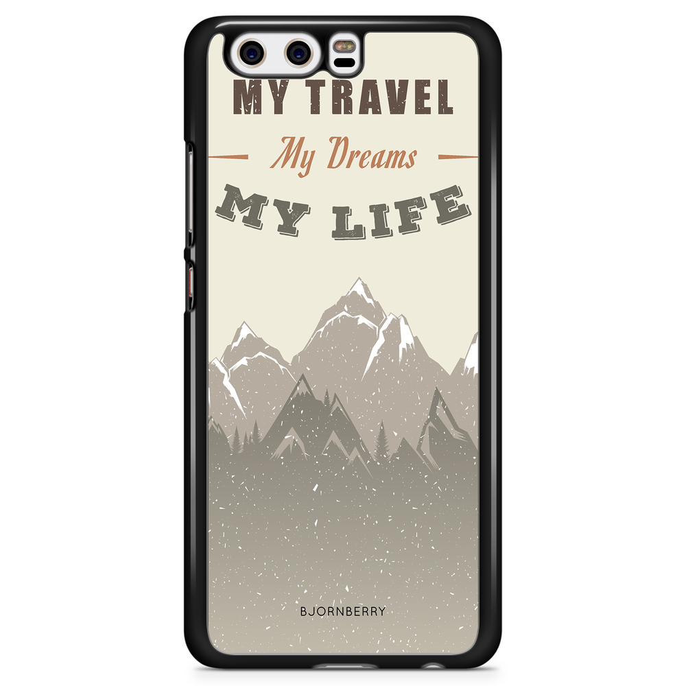 Huawei P10 Plus Case - My Travels, My Life