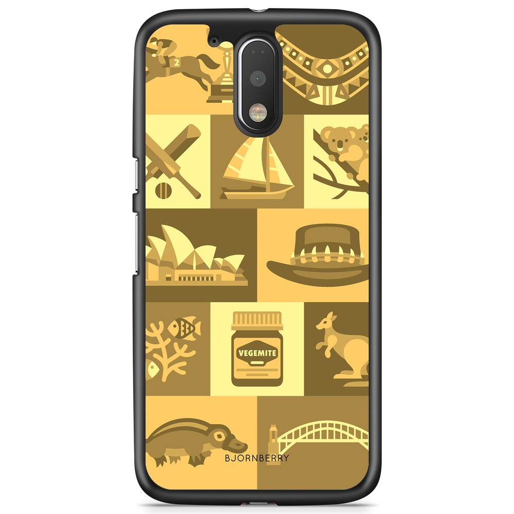 Moto G4/G4 Plus Case - Australian Pattern