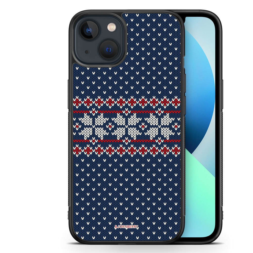 iPhone 13 Mini Case - Knitted Xmas
