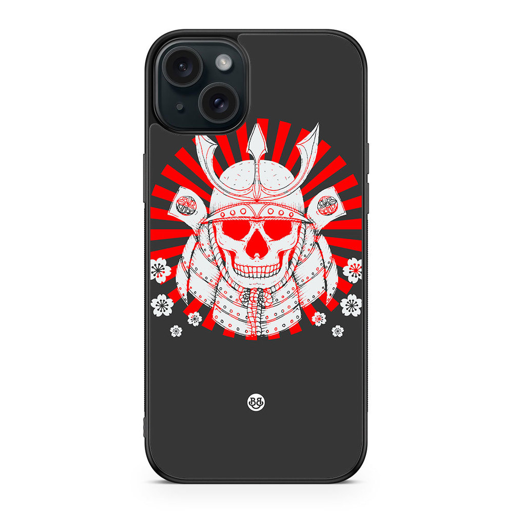 iPhone 15 Plus Case - Samurai skull