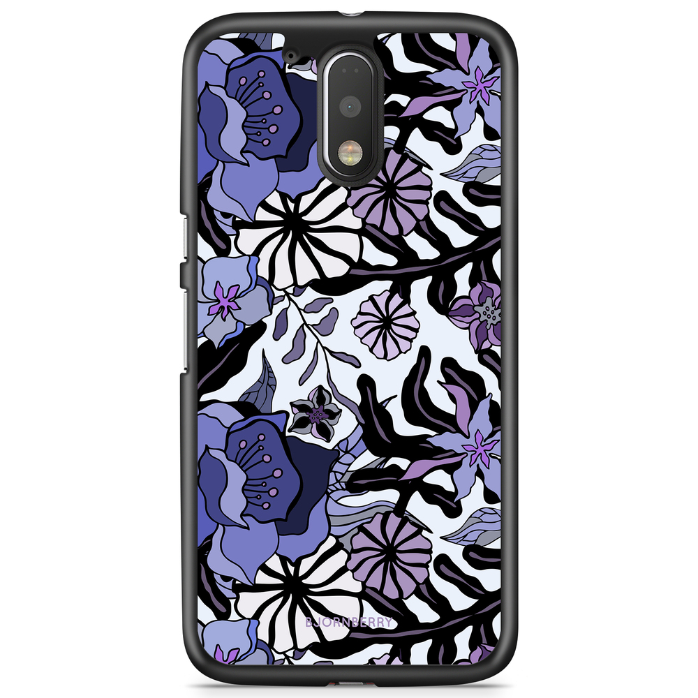 Moto G4/G4 Plus Case - Purple Flowers