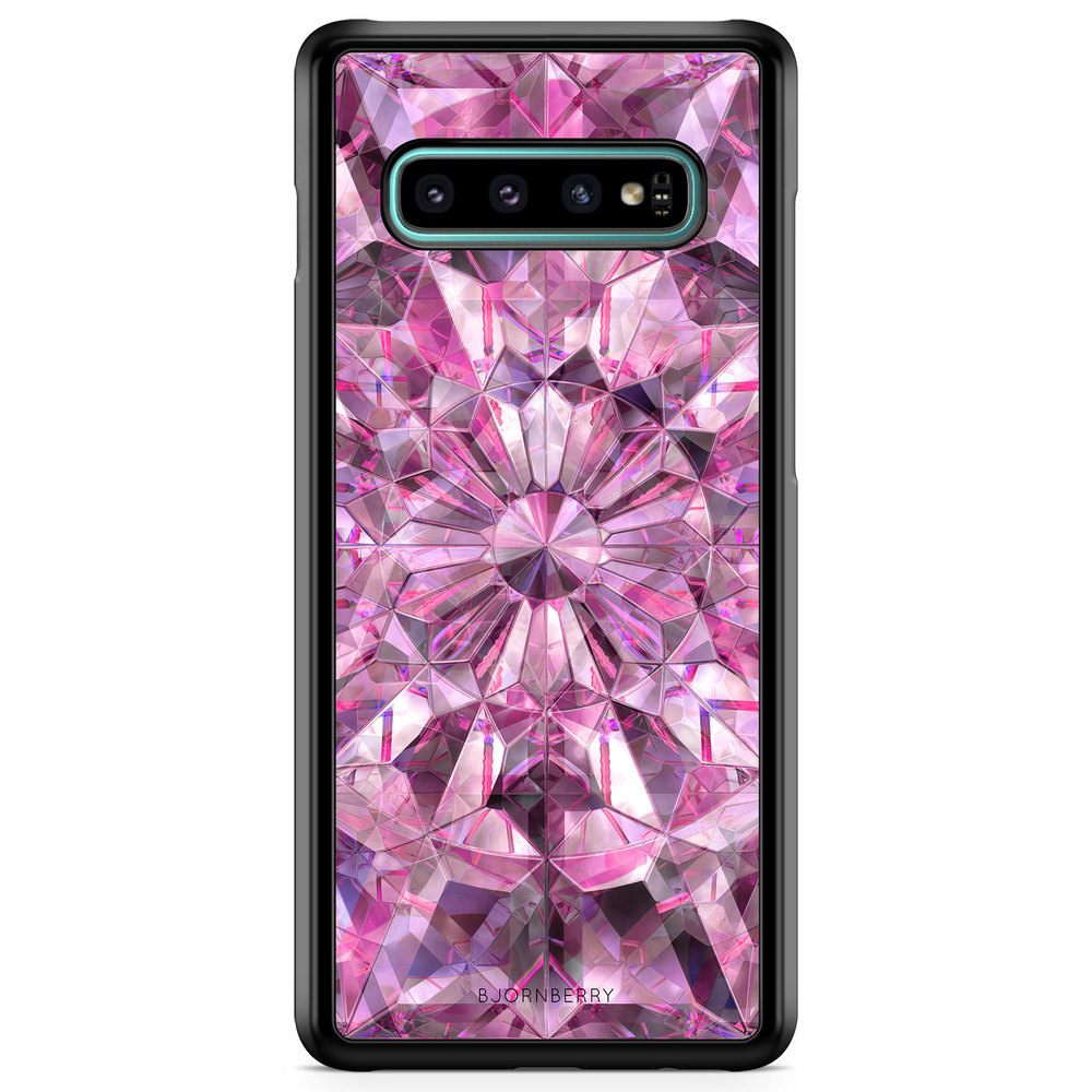 Samsung Galaxy S10 Plus Case - Pink Crystals