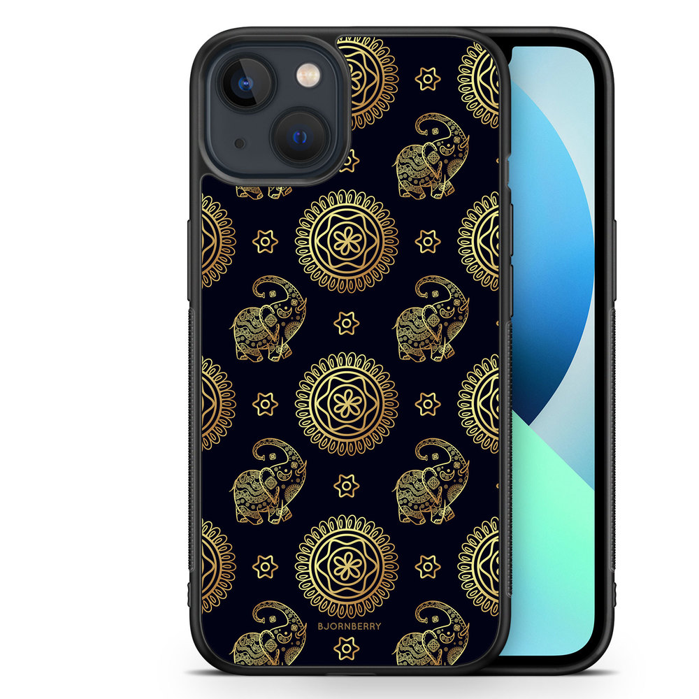 iPhone 13 Mini Case - Elephant Gold