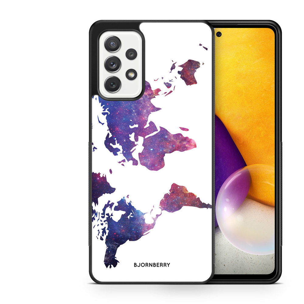 Samsung Galaxy A52/A52s 5G Case - World Map Space