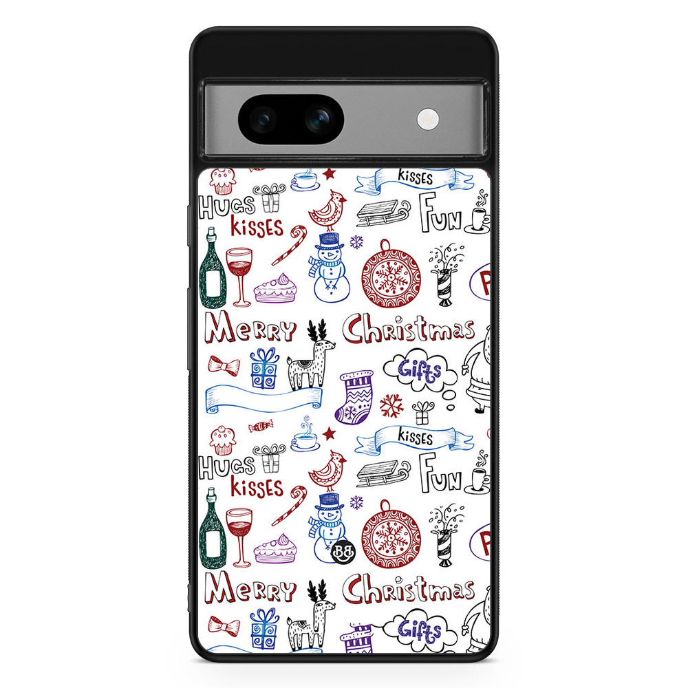 Google Pixel 7a Case - Merry Christmas