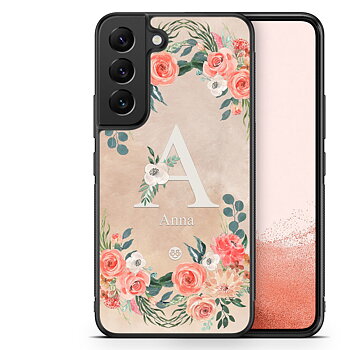 Samsung Galaxy S22 Plus 5G Custom Case - Monogram Sand