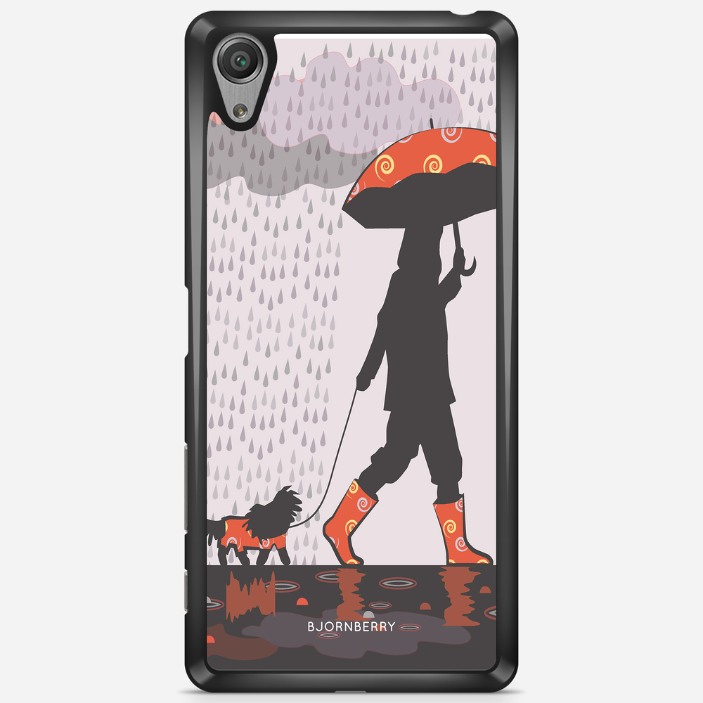 Sony Xperia X Performance Case - Walking In The Rain