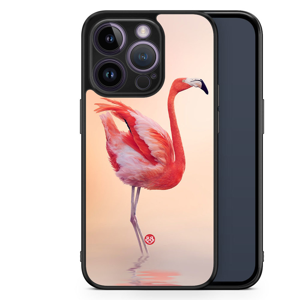 iPhone 14 Pro Case - Flamingo