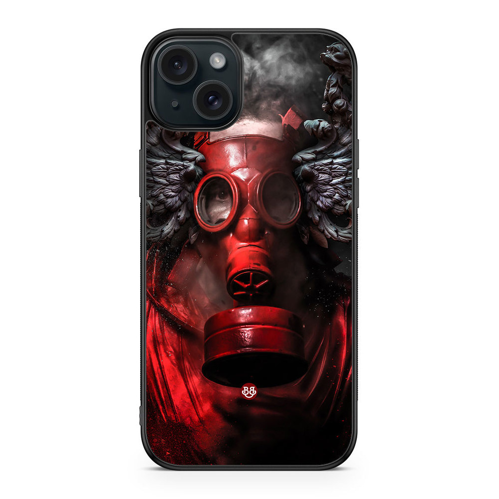 iPhone 15 Plus Case - Gas Mask