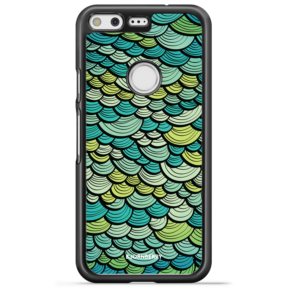 Google Pixel Case - Green Mermaid Scales