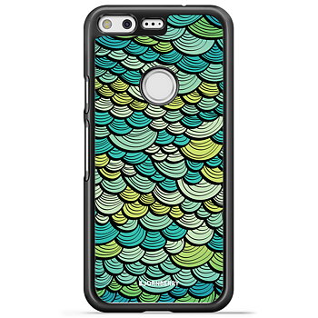 Google Pixel Case - Green Mermaid Scales