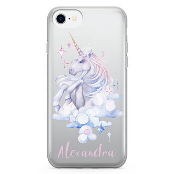 iPhone 6/6s Skal Fashion Custom - Enhörning Namn
