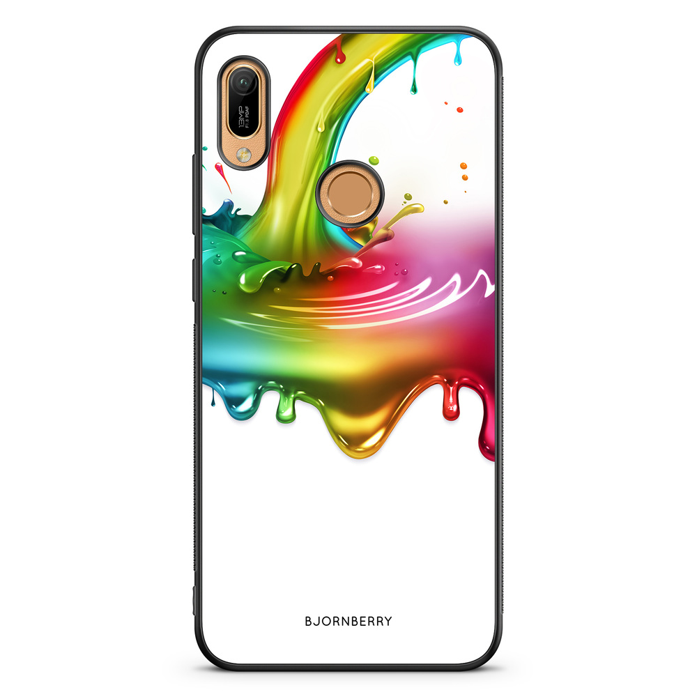 Huawei Y6 2019 Case - Rainbow Splash