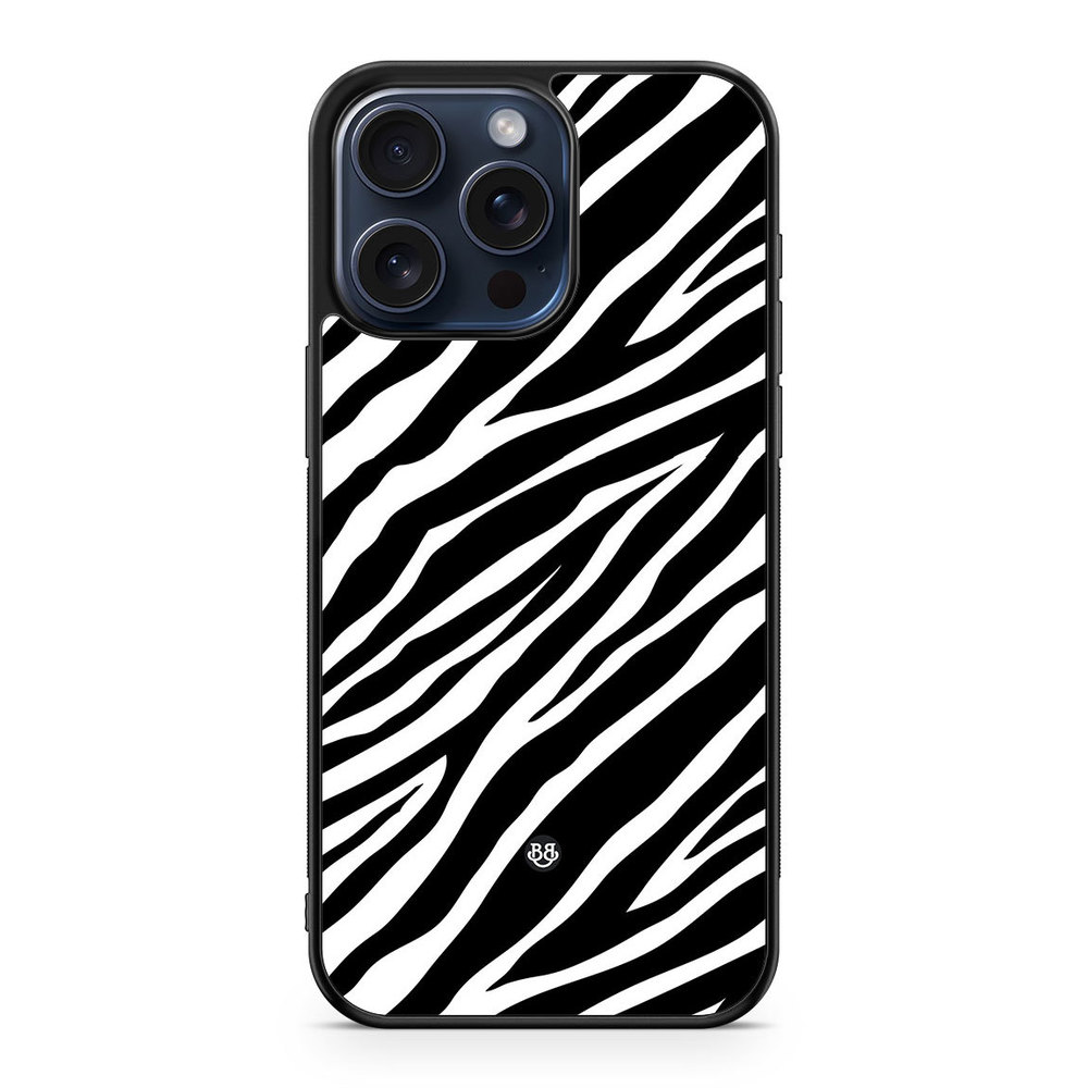 iPhone 15 Pro Max Case - Zebra
