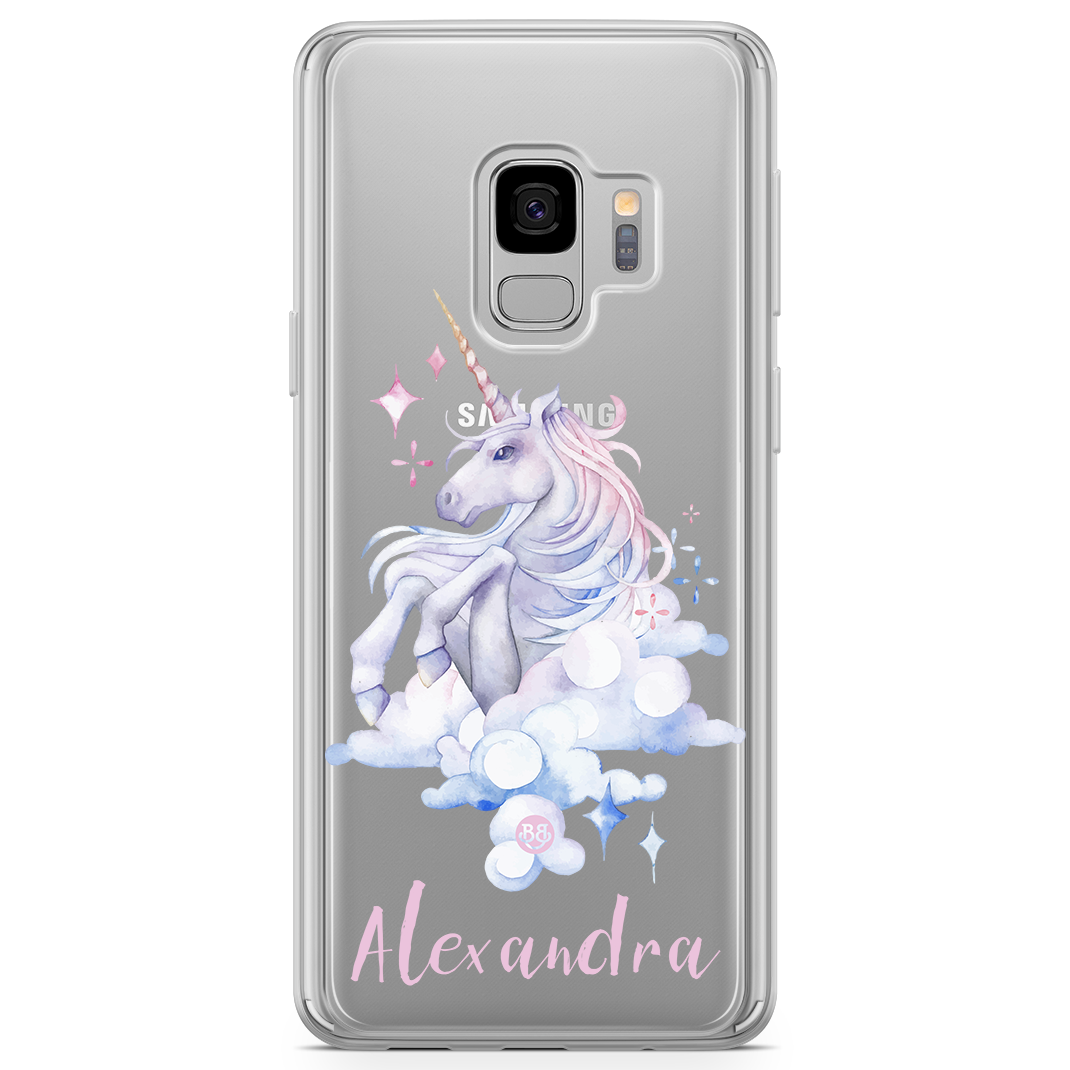 Samsung Galaxy S9 Case Fashion Custom - Unicorn Name