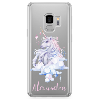 Samsung Galaxy S9 Case Fashion Custom - Unicorn Name
