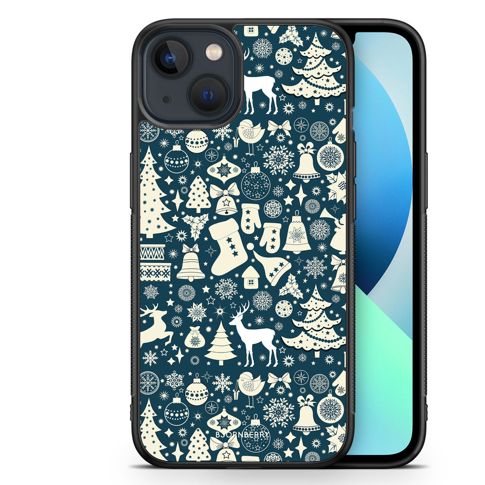 iPhone 13 Mini Case - Reindeers & Spruces