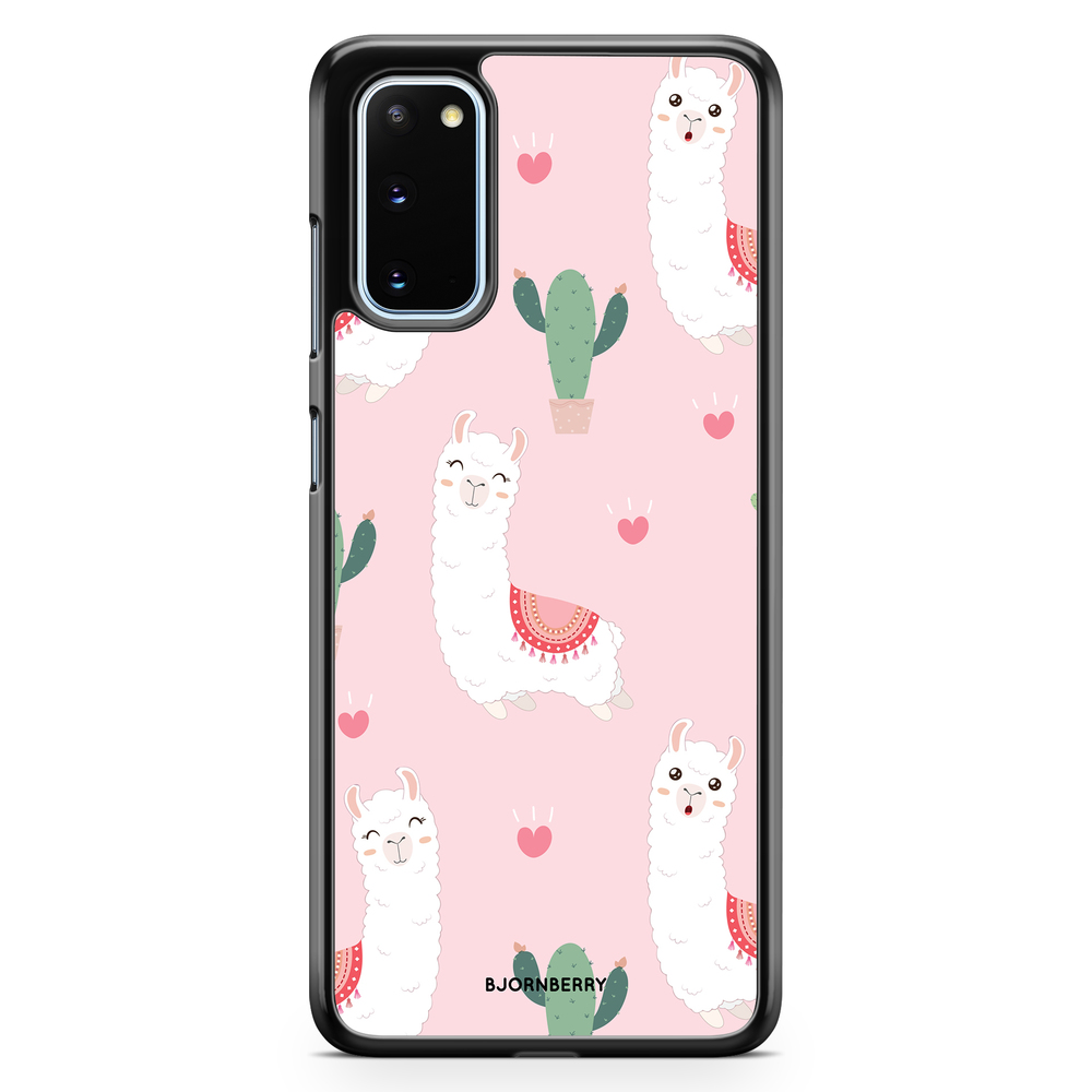Samsung Galaxy S20 Case - Llama Pattern
