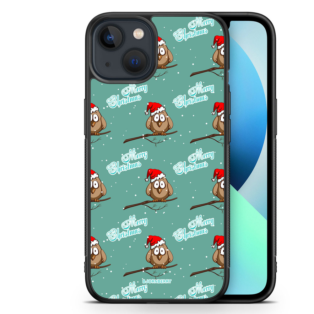 iPhone 13 Mini Case - Xmas Sparrows
