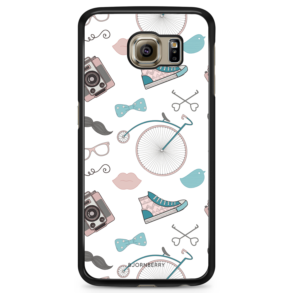 Samsung Galaxy S6 Edge Case - Hipster Pattern