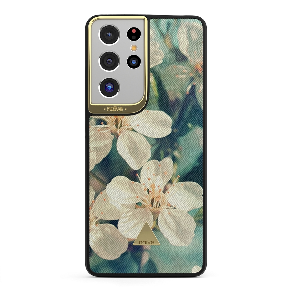 Naive Samsung Galaxy S21 Ultra Case - Spring Flowers