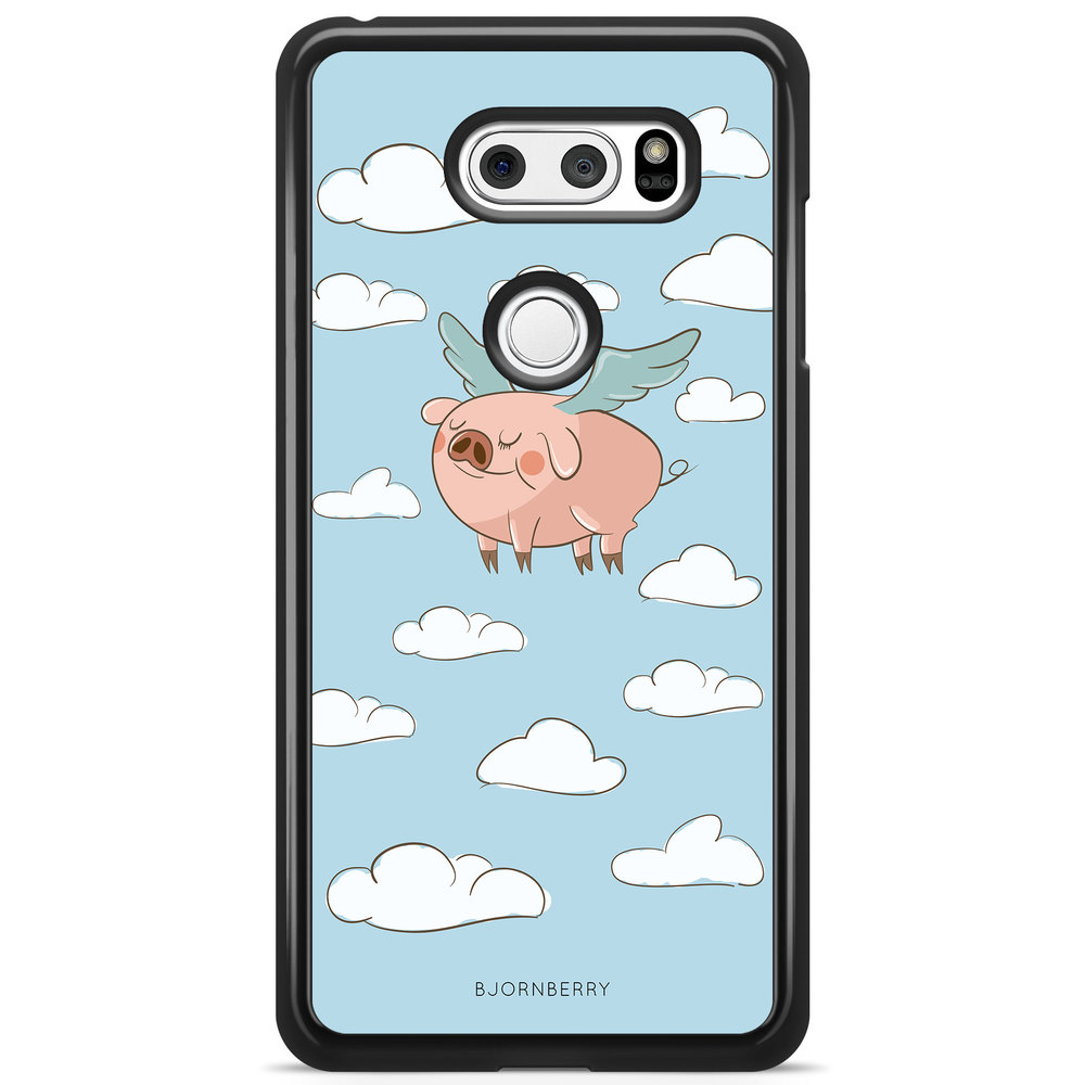 LG V30 Case - Flying Pig