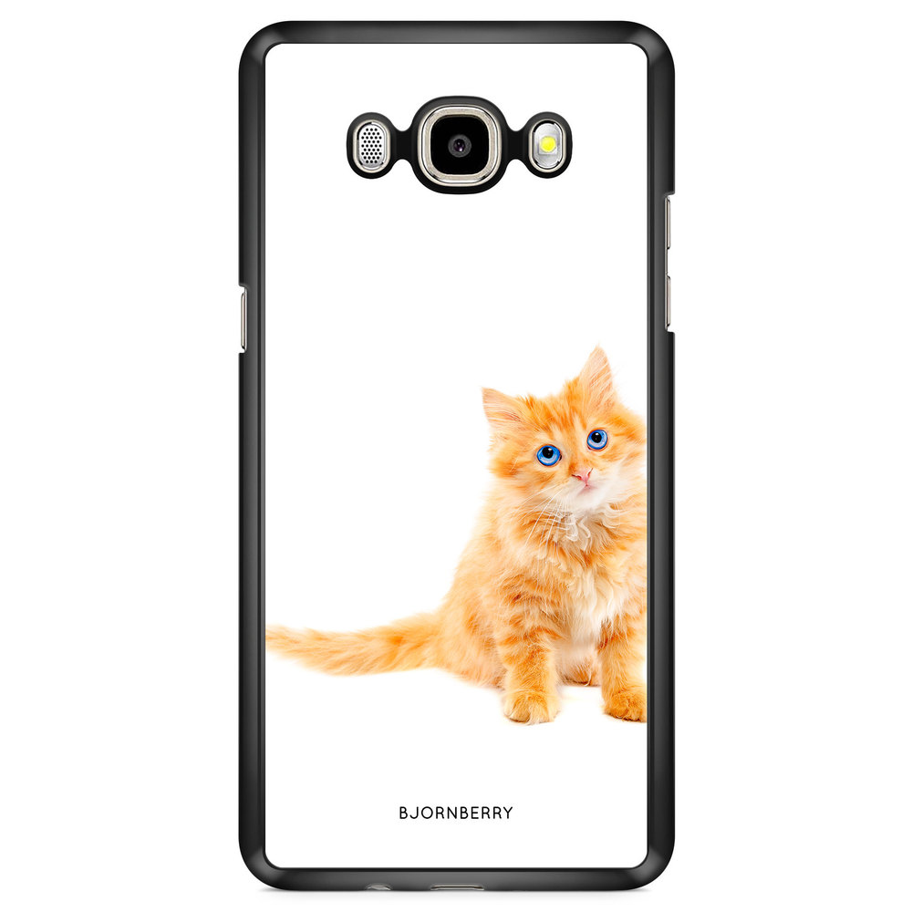Samsung Galaxy J7 (2016) Case - Small Brown Cat