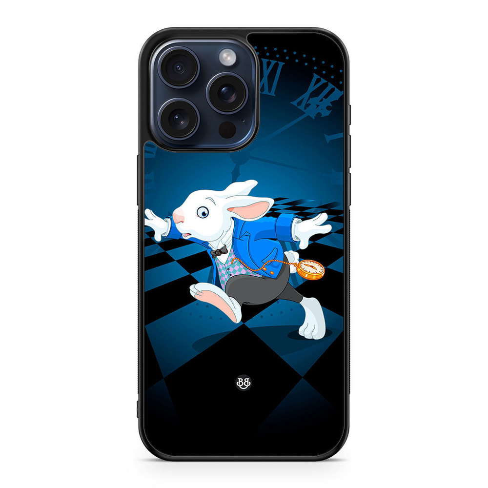 iPhone 15 Pro Max Case - White rabbit