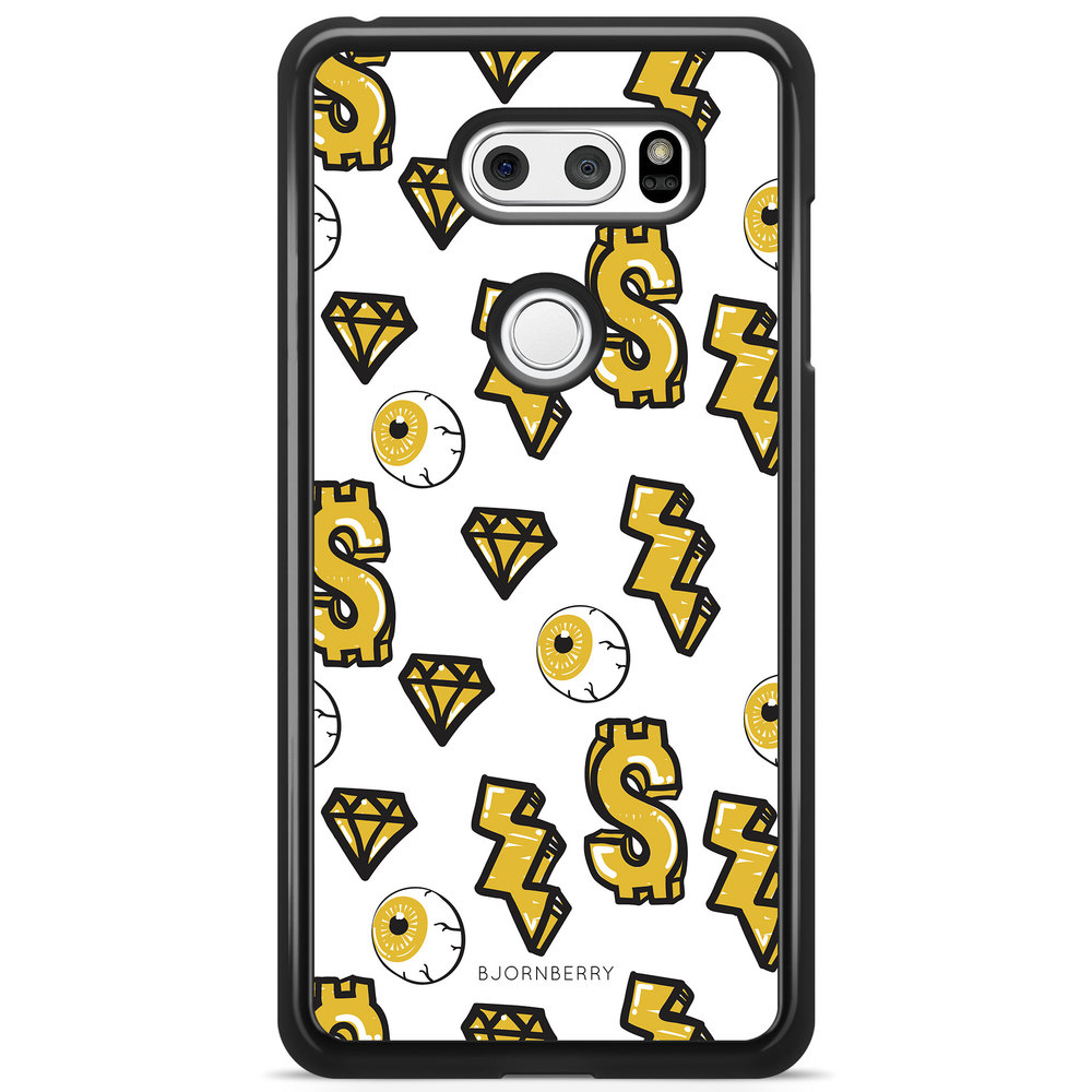 LG V30 Case - Dollar Pattern