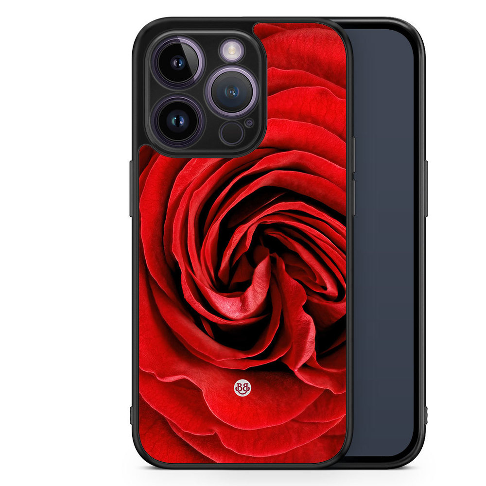 iPhone 14 Pro Case - Red Rose