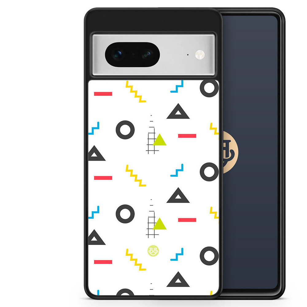 Google Pixel 7 Case - 80s Pattern