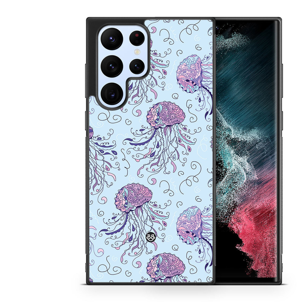 Samsung Galaxy S23 Ultra 5G Case - Jellyfish Pattern