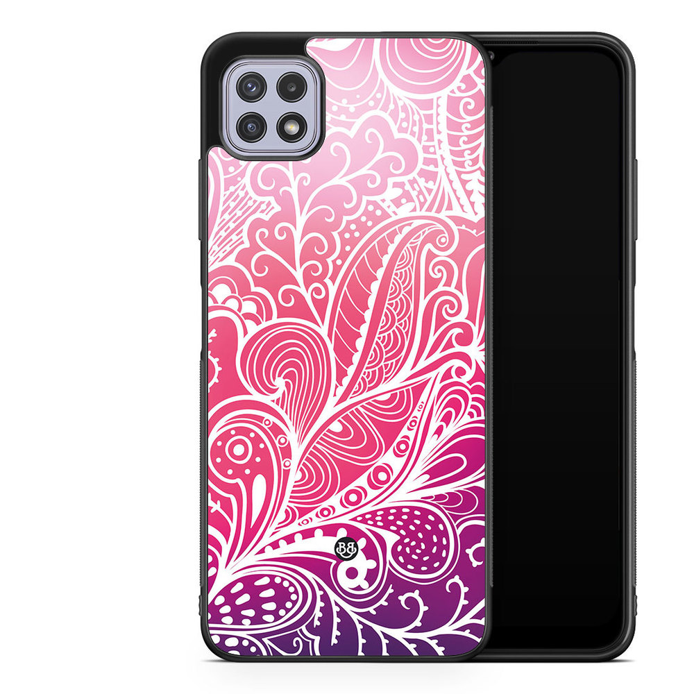 Samsung Galaxy A22 4G Case - Colorful Flowers