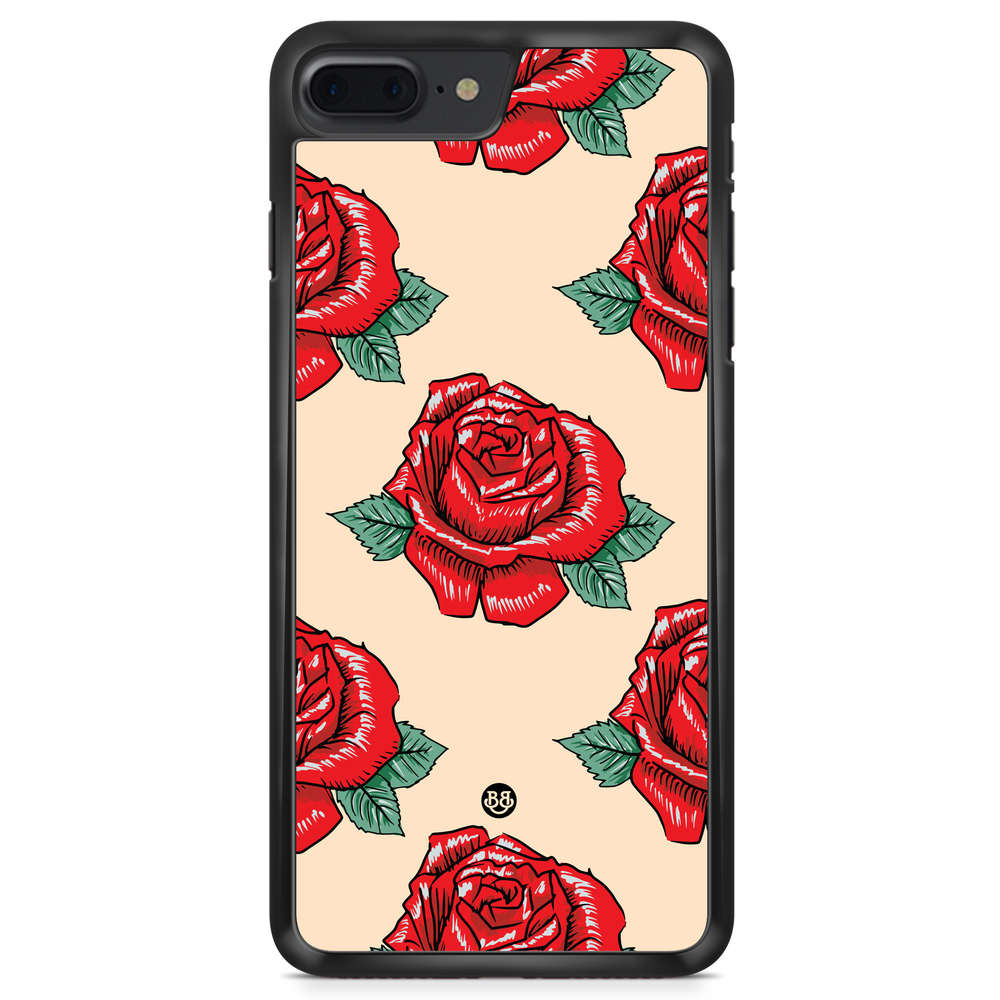 iPhone 8 Plus Case - Rose Pattern