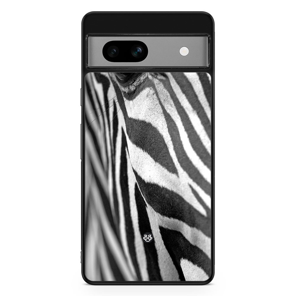 Google Pixel 7a Case - Zebra Eye