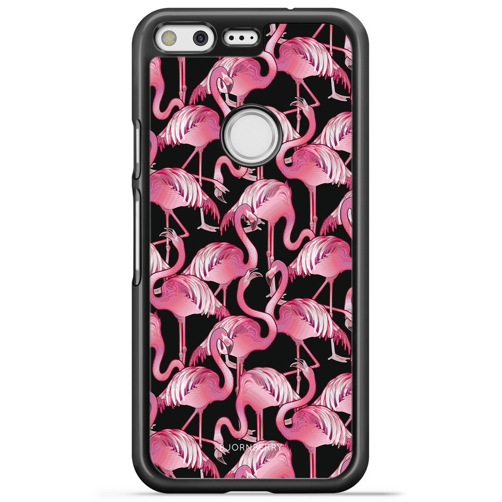 Google Pixel Case - Flamingos
