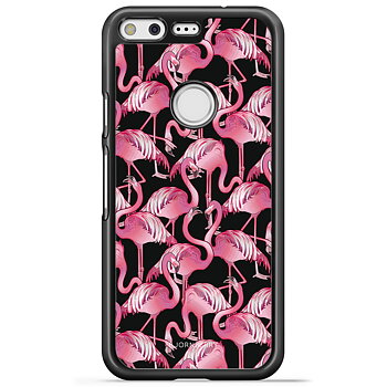 Google Pixel Case - Flamingos
