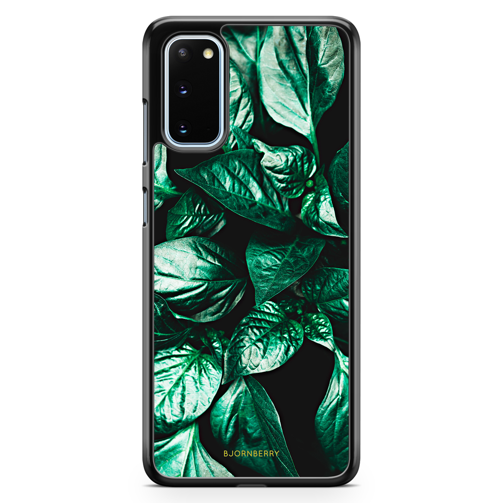 Samsung Galaxy S20 Case - Green Leaves