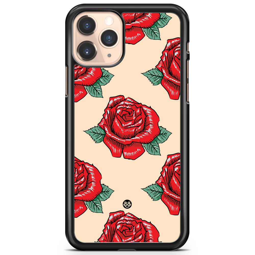 iPhone 11 Pro Max Case - Rose Pattern