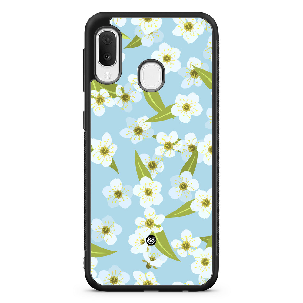 Samsung Galaxy A20e Case - SUMMER GARDEN - Blossom Sky