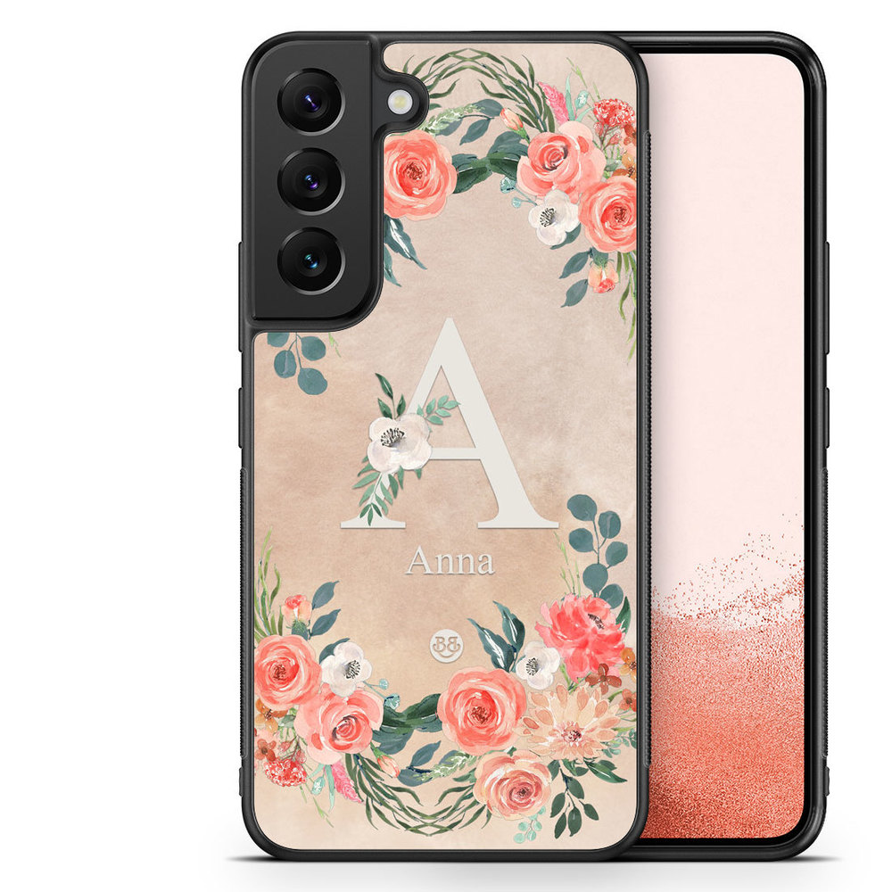 Samsung Galaxy S23 Plus 5G Custom Case - Monogram Sand