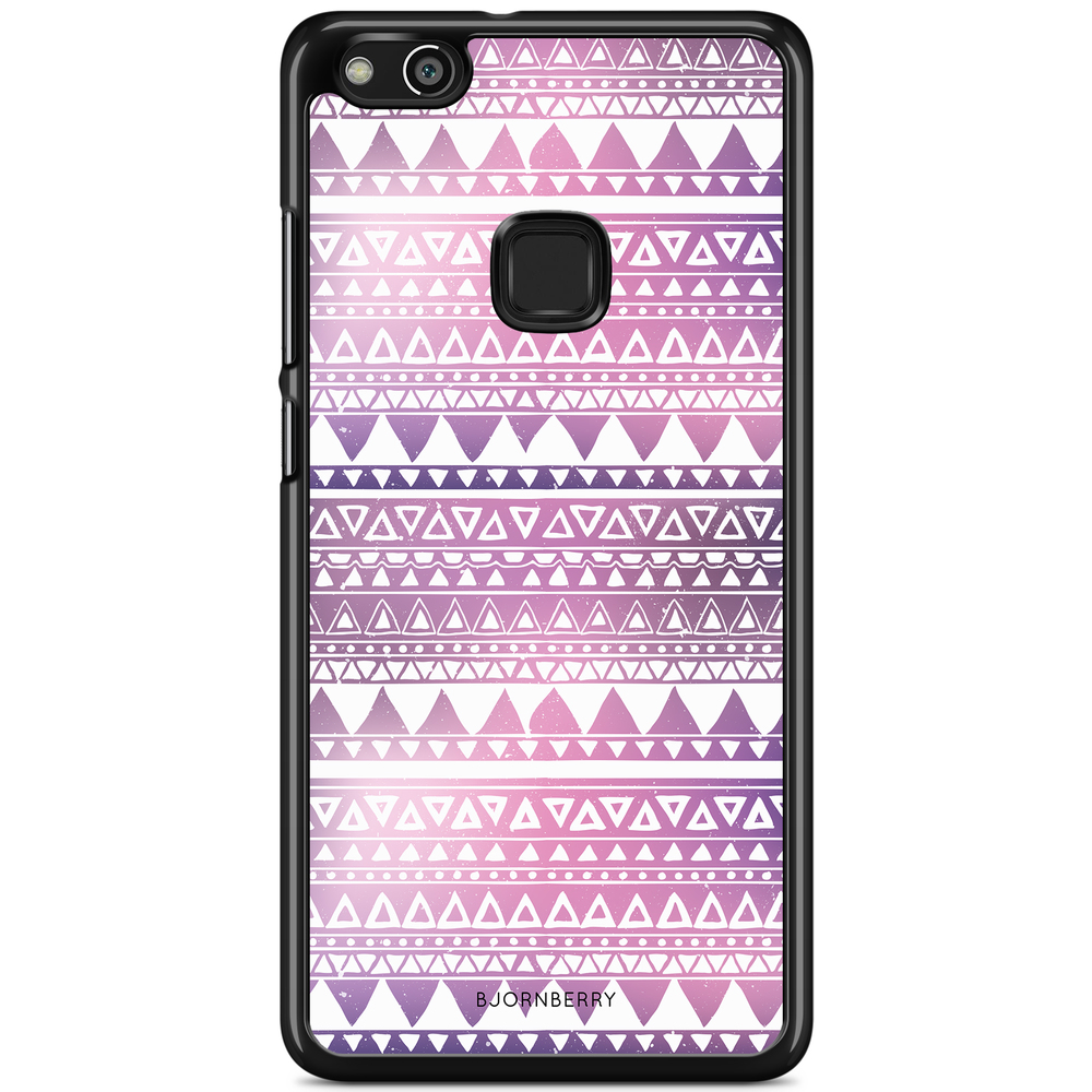 Huawei P10 Lite Case - Purple Aztec
