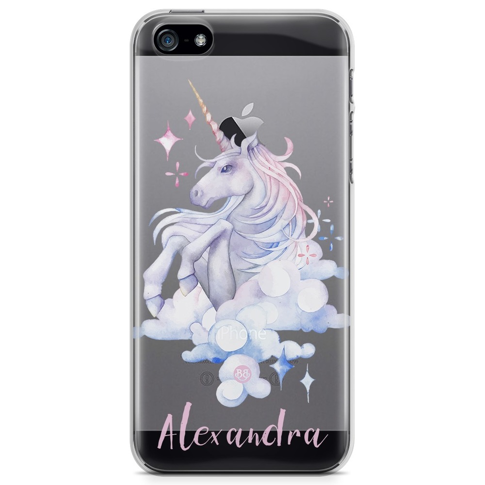 iPhone 5/5S/SE (2016) TPU Custom Case  - Unicorn Name