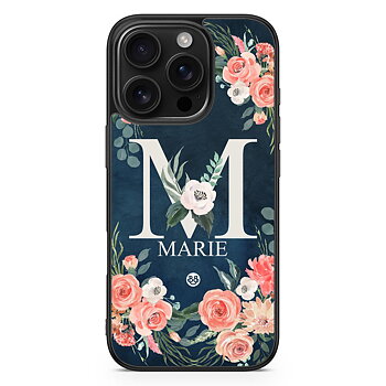iPhone 16 Pro Custom Skal - Monogram Namn
