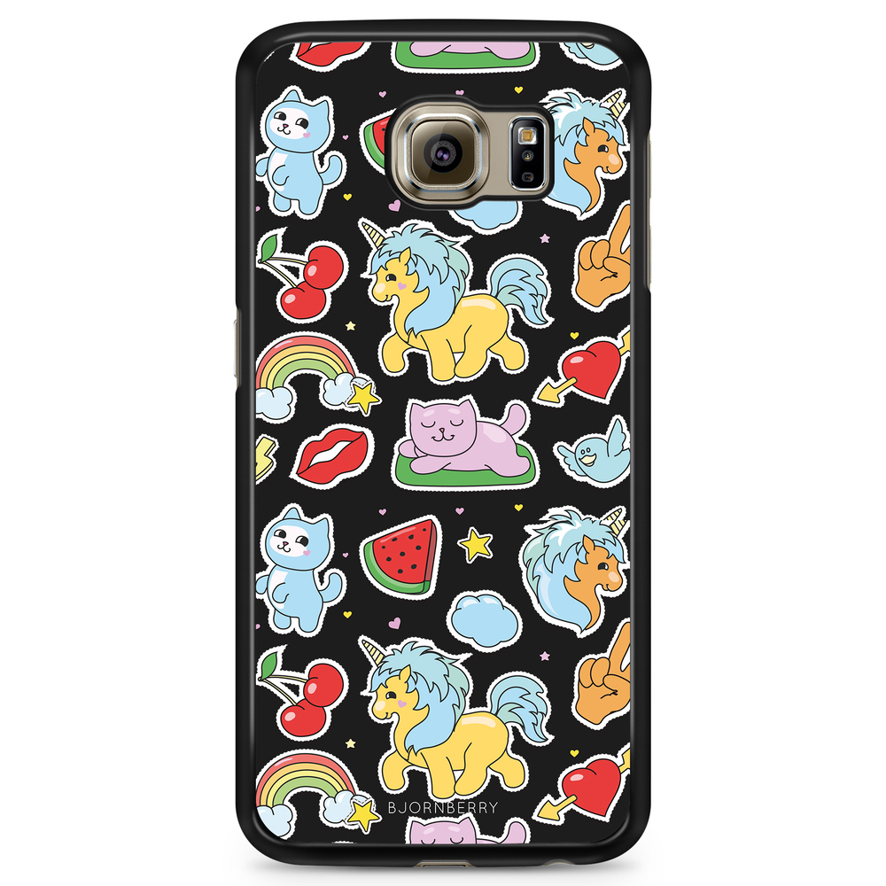Samsung Galaxy S6 Edge Case - Cute Stickers